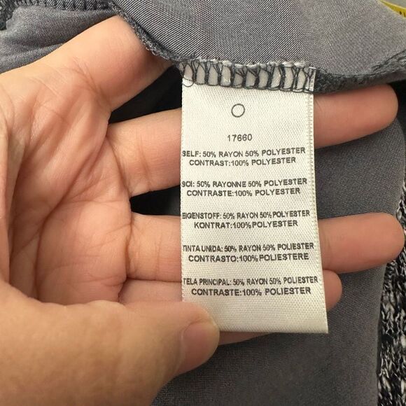 Anthropologie Dolan Heathered Gray Open Front Knit Tie on waist LinedCardigan XS - Picture 8 of 10